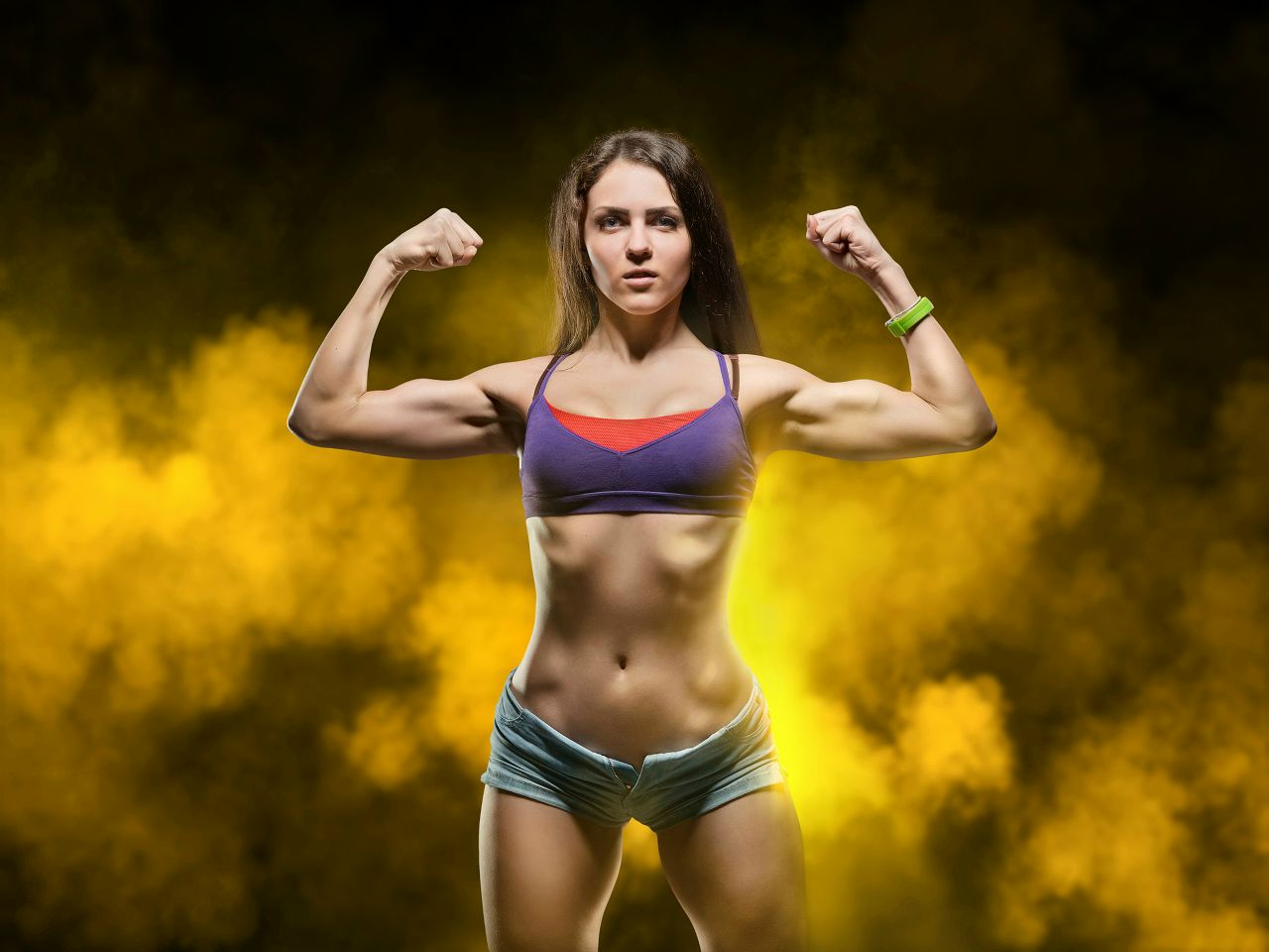 Athletic girls in Hovrach